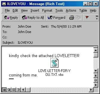 iloveyou Computervirus