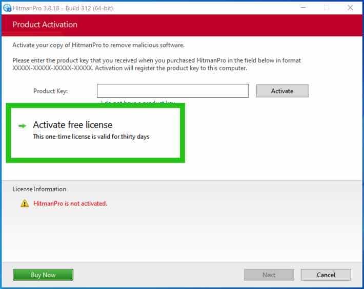 hitmanpro activate free license
