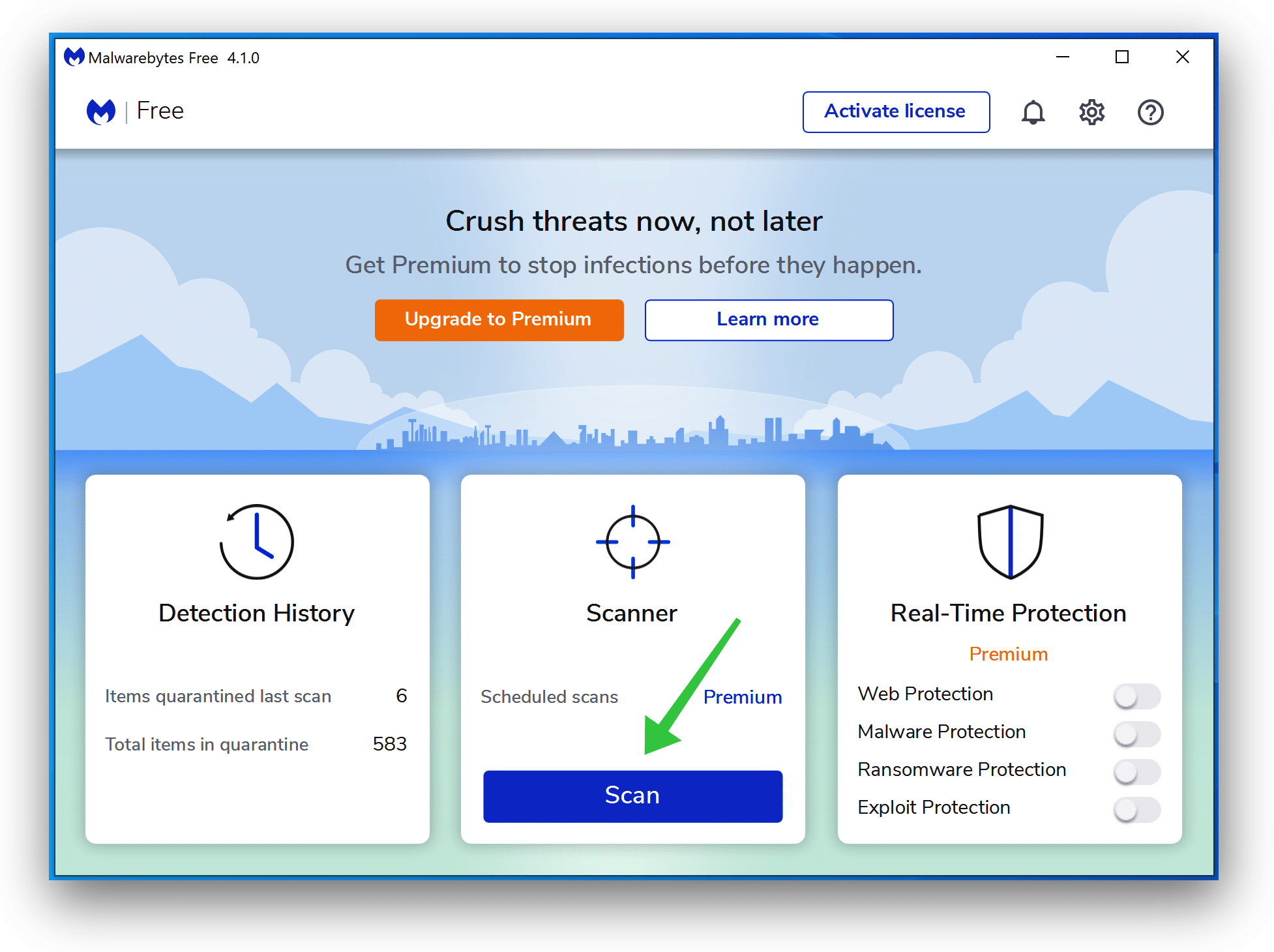 Remove Coupon Downloader with Malwarebytes