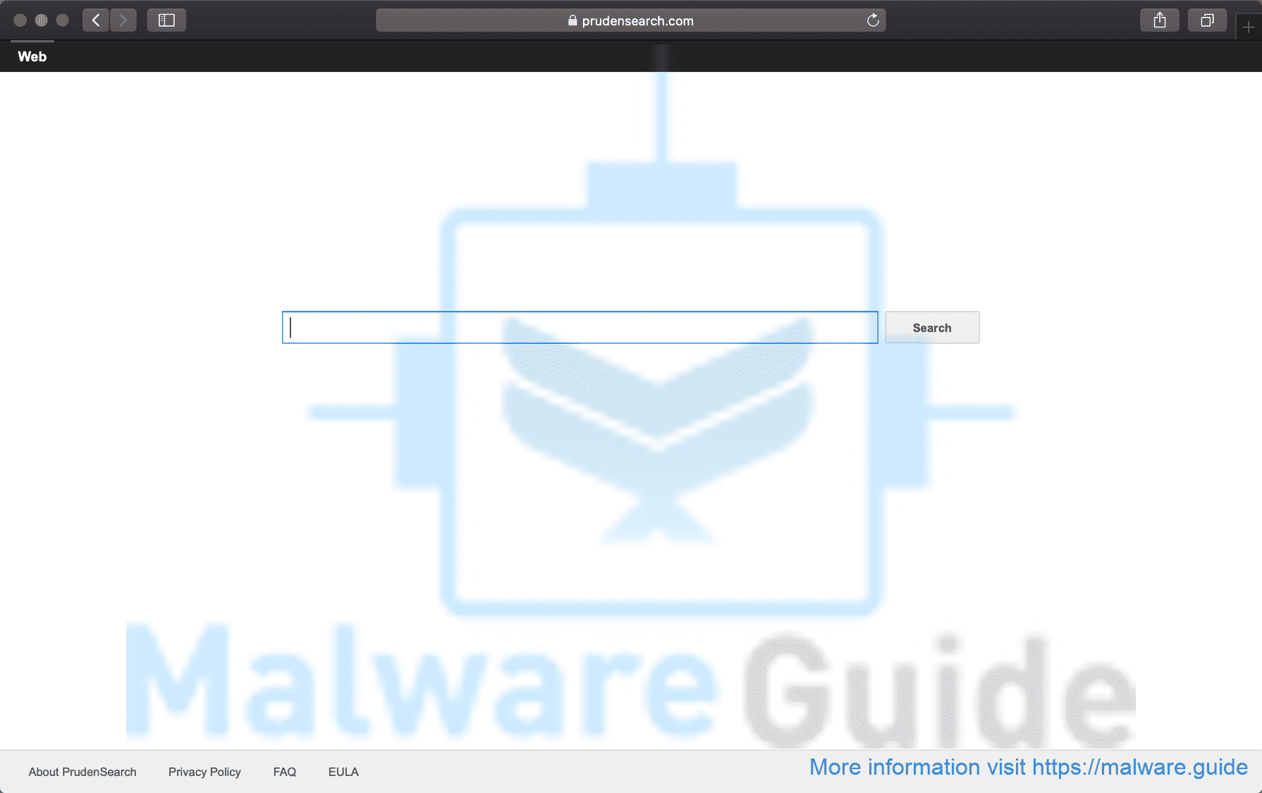Prudensearch browser hijacker mac