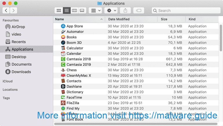 remove malwarebytes from mac top bar