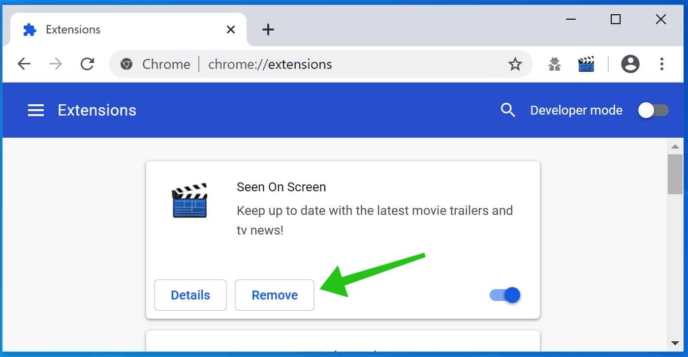 Seen On Screen browser extension google chrome