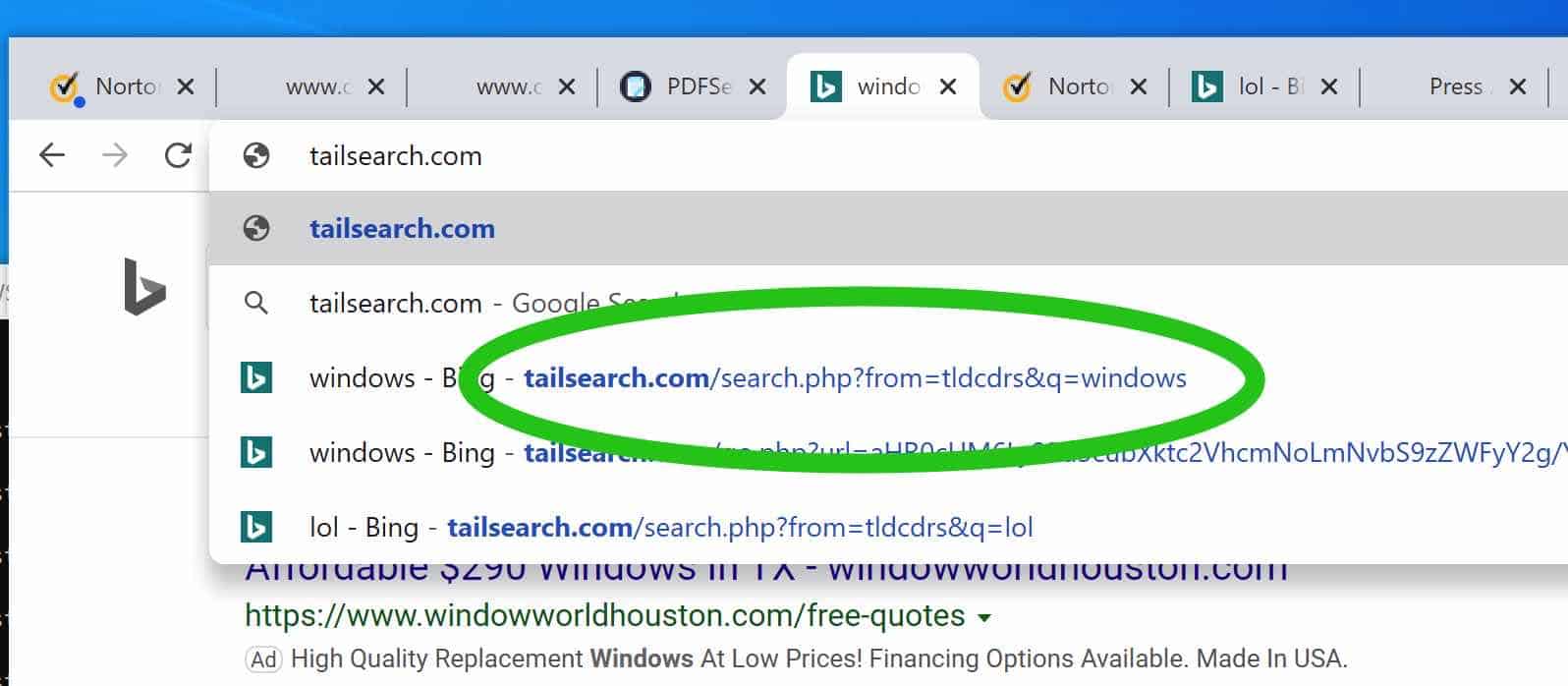 Tailsearch. com