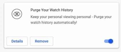 Purge Your Watch History