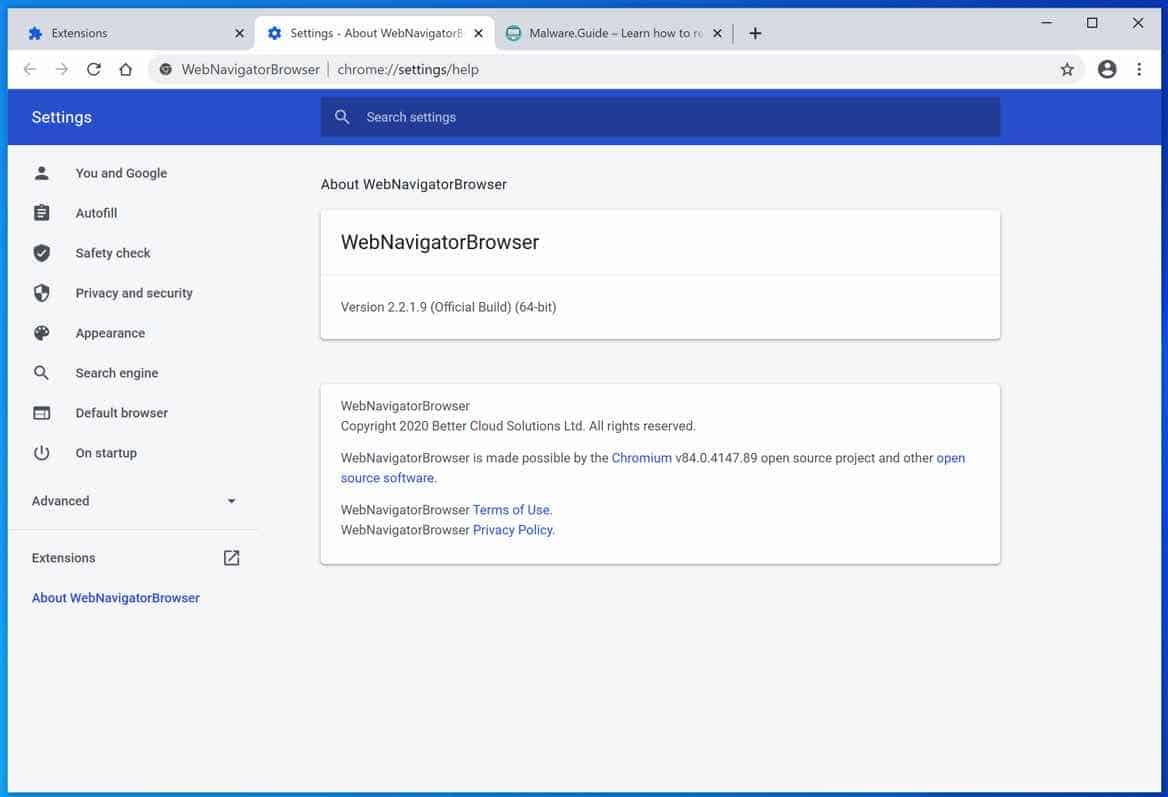 WebNavigatorBrowser