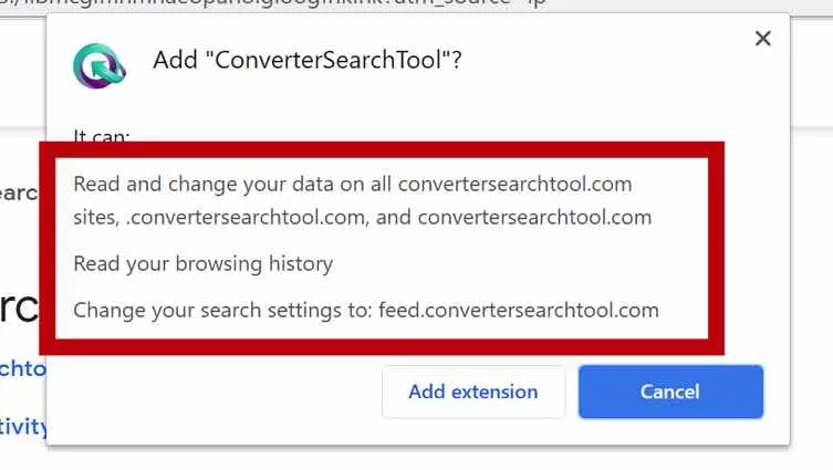 ConverterSearchTool permissions