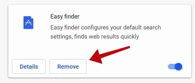 remove easy finder adware