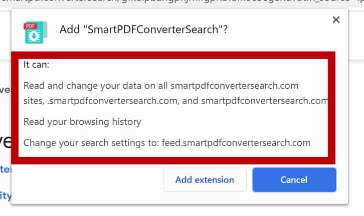 SmartPDFConverterSearch browsermachtigingen