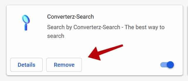 remove Converterz-Search