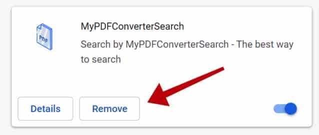 supprimer MyPDFConverterSearch