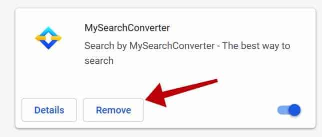 remove MySearchConverter