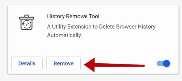 remove History Removal Tool