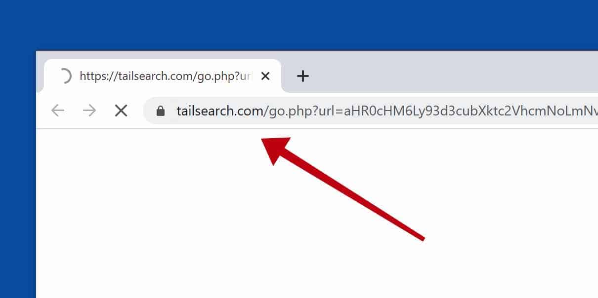 Tailsearch hijacker