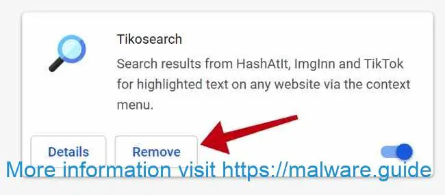 remove tikosearch