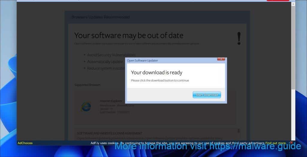 Your software may be out of date