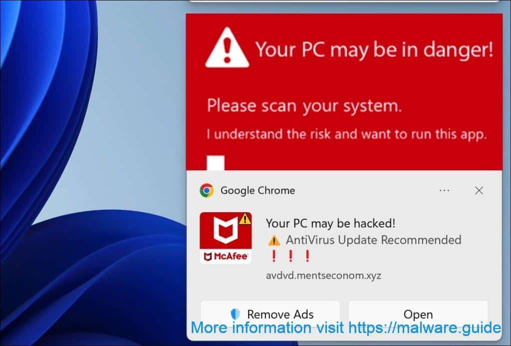 Your PC may be hacked!