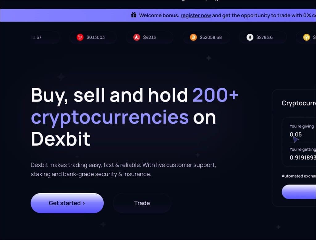 Dexbit.Exchange